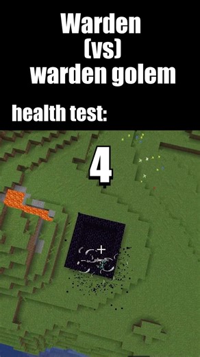 Warden Golems vs Warden – Health Battle Test 🔥// #minecraft #gaming #shorts #memes #minecraftshorts