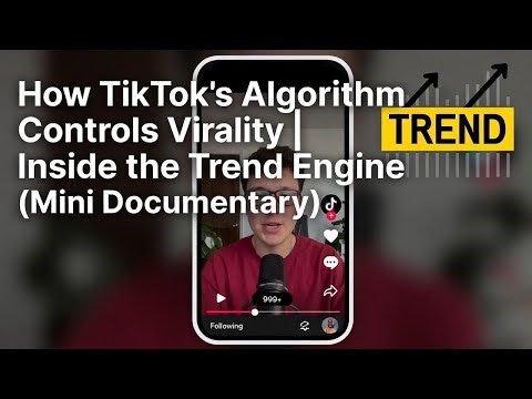 How TikTok’s Algorithm Controls Virality | Inside the Trend Engine (Mini Documentary)