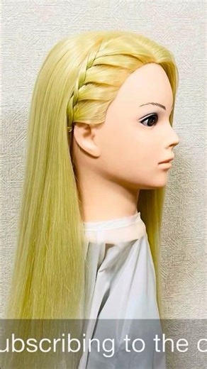 簡単ヘアアレンジ モテモテ！サイド編み込み One Side Braid Trick Tutorial【Updo Lover】#簡単ヘアアレンジ #backtoschool #学校 #shorts