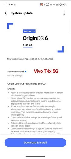 Vivo T4x 5G Finally Origin Os 6 Trial Version Mil Chuka Hai Karna Chaiye Ya Nahi Comments Kro Guys