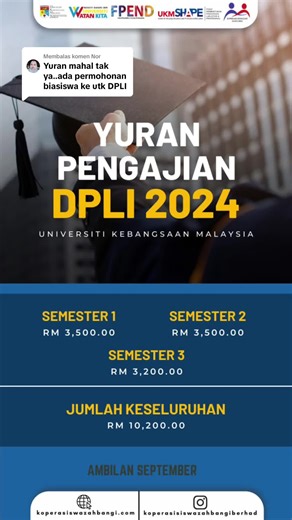 DPLI UKM Intake 2024: Application Process, Recognition, and Requirements