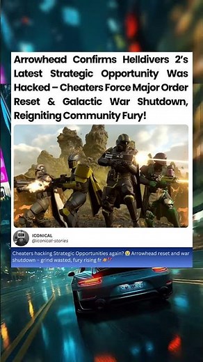 Arrowhead Confirms Helldivers 2’s Latest Strategic Opportunity Was Hacked – Cheaters Force Major