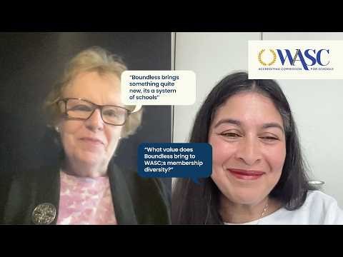 WASC accreditation for Boundless Life discussion with Suzanne Perkowski and Margaret Alvarez