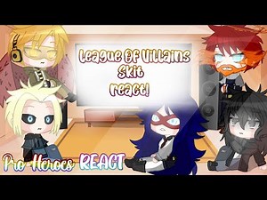 Pro Heroes React To The Lov Skits || Reaction || Łylanıa