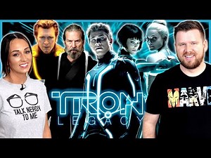 My wife watches TRON LEGACY for the FIRST time || Movie Reaction