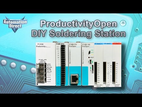 ProductivityOpen DIY Industrial Arduino Soldering Station: Temperature Control at AutomationDirect