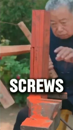 This Chair Is Made From ONE Solid Block of Wood 🤯 No Nails!