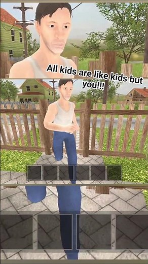 He Escaped Over the Wall and Landed in Trouble!😂🏃🏼‍♀️🏃🏻‍♂️. #shorts #gameplay #gamer #gaming #short