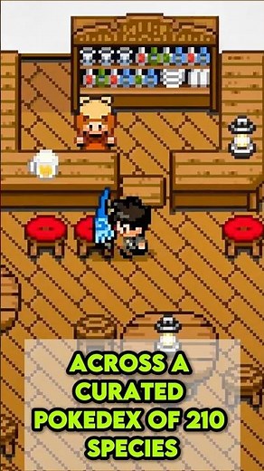 A dark-medieval Pokémon GBA Game with RPG Classes! ⚔️🏰 #pokemon #shorts