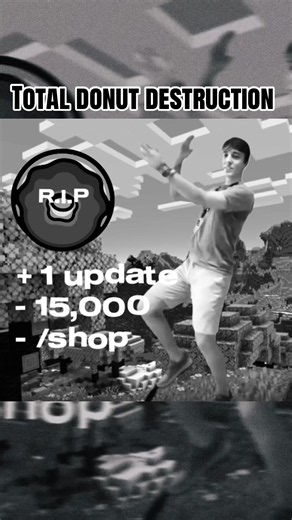 Lowk THIS UPDATE IS TRASH 😭✌️#fyp #viral #donutsmp #minecraft #edit | minecraft