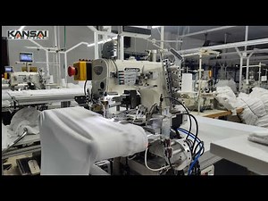 Kansai Special Fully Automatic Circular Bottom Hemming Machine | NR9803GALK-ABH3 | #kansaispecial