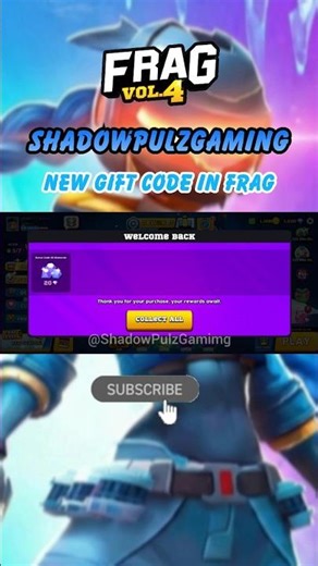 FREE Diamonds Gift Code in Frag January 2026 🎁 #frag #fragproshooter #giftcode #shorts