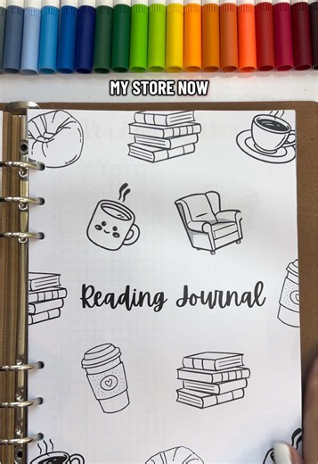 My Reading Journal Bundle for Bullet Journaling