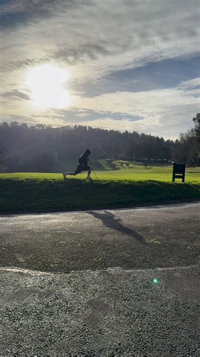You must make sure you limber up before playing golf… our hills can be tough, eh boys? 🧘 ⛳️🌳 #Callonme #yoga #golf #golfcourse #forest #golflife #views #fyp | Chiltern Forest Golf Club