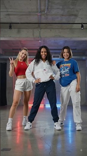 Emma, Olivia & Ava Dance Challenge 💃🔥#dance #america