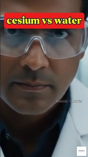 Cesium vs Water Reaction 🔥💥 | Most Explosive Metal on Earth! #Shorts #Science explained