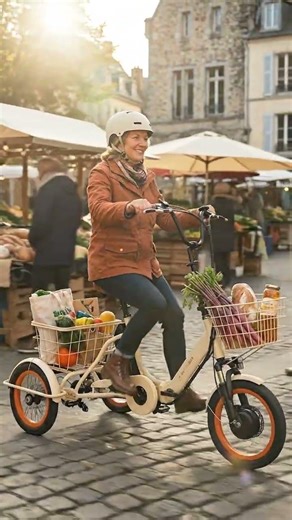 Easy Transit750WFolding Electric Trike