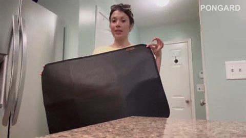 Fireproof Stove Top Covers for Electric Stove, Waterproof & Heat Resistant Mat for Glass Top, Stovetop Protector, Anti-Scratch, 30x21 Black