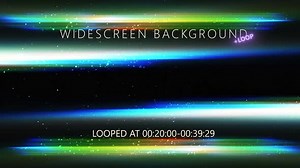 Laser Light Waves Widescreen Background