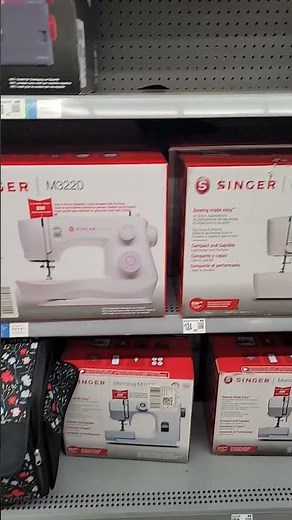 Sewing machines at Walmart