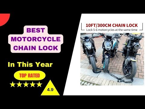 ✅ Best motorcycle chain lock : Motorcycle chain lock(Buying Guide)