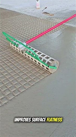This Concrete Roller Screed Makes Perfect Flat Floors FAST