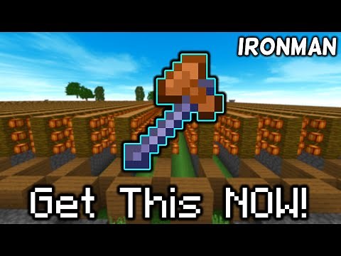 THE SECRET TO OP FARMING! (Hypixel Skyblock IRONMAN) [161]
