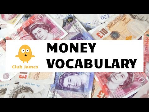 MONEY English Vocabulary - 20 Useful English Money Words with Example Phrases & Meanings