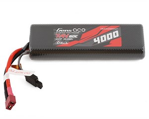 Gens Ace 2S G-Tech Smart LiPo Battery 60C (7.4V/4000mAh) w/T-Style Connector [GEA402S60DGT]