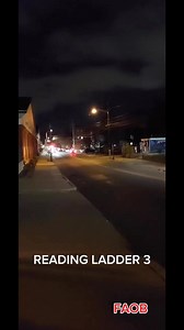 Reading Ladder 3 arriving at an AFA #Berkscounty #fireengine #firefighter #firetruck | Fire Alerts of Berks County