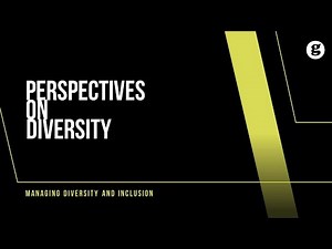 Perspectives on Diversity