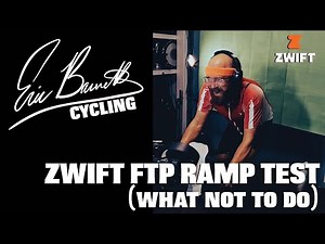 My First Zwift FTP Ramp Test (and what I did wrong!)