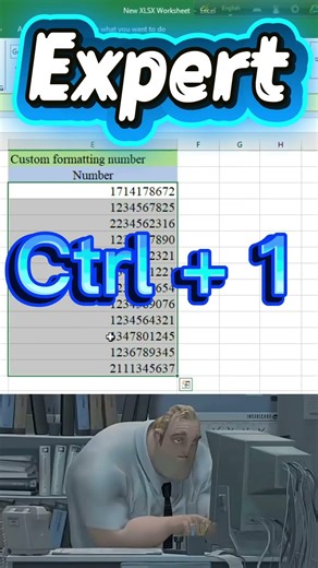 Beginner vs Expert 🔥 Add Hyphens to Numbers in Excel Using Shortcut | Official Excel Pro