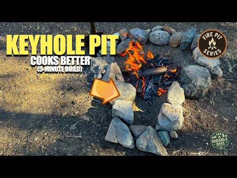 Build This Keyhole Fire Pit in 5 Minutes (Cooks Better Too!)
