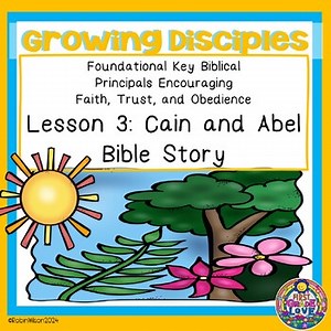 Cain and Abel Bible Story Sunday School, Private, Homeschool