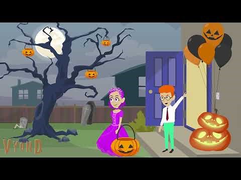 Violy Goes trick or teating while grounded (Halloween special)