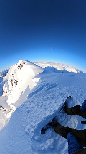 Yet another mind-blowing Travis Rice POV from Alaska this winter 🤯 #backcountry #Alaska #snowboarding | Red Bull Snow