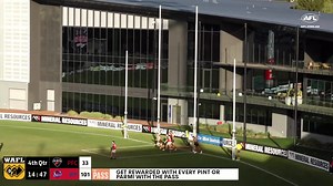 Round 6 in the WAFL produced a remarkable comeback. The Tigers stormed home with five final quarter goals to beat Swans, Cody Leggett kicked five goals as East Fremantle defeated Subiaco, Michael Sinclair bagged three goals in his 150th match, but Perth was thrashed by West Perth, while South Fremantle and Peel both enjoyed wins. 🏉 | WAFL