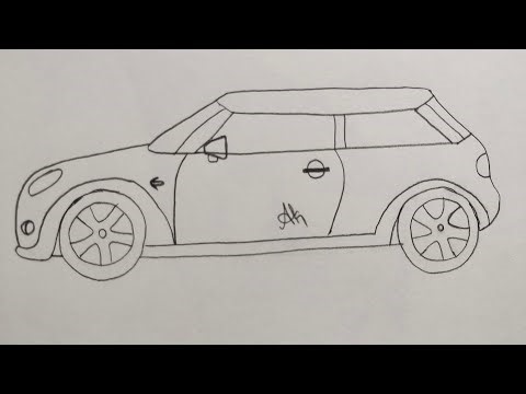 How to draw a Car | Beginner friendly step by step guide to draw a Car| Tiny Tale #47