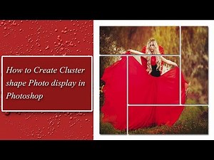 How to Create Cluster shape Photo display in Photoshop