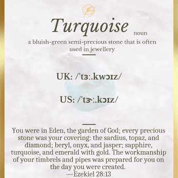 Let's learn to pronounce "turquoise" today. #learnenglish #englishpronunciation #englishteacher