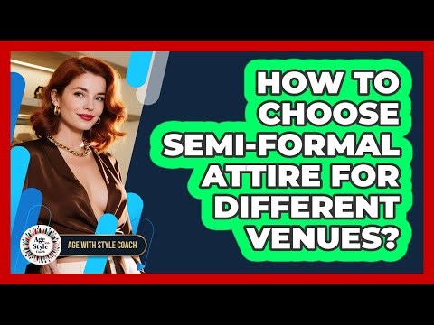 How To Choose Semi-Formal Attire For Different Venues?