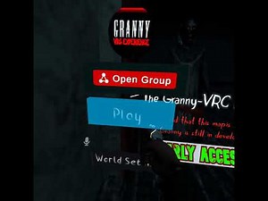 vrchat Granny VR experience.