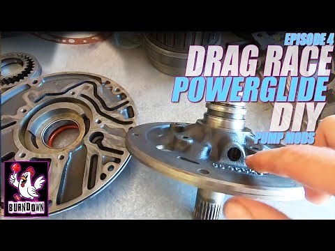 Drag Race PowerGlide Pump Modifications (PowerGlide Build Part 04)