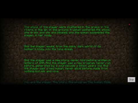 Minecraft last end screen #minecraft #last #end