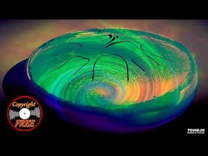 Beautiful Copyright Free Hang drum | Uwe Hermann "Spacedrum Handpan and Waterdrum Groove"