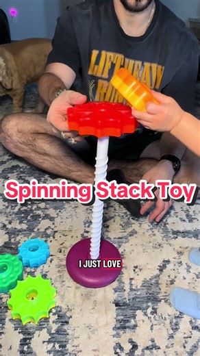 Engaging Spinning Stack Toy for Toddlers