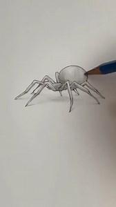 Draw a spider 🕷️ Drawing lesson for new artists on how to draw a spider. #drawinglesson #howtodraw #drawspider | Mark Liam Smith