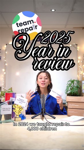 What a year it's been! Welcome to Team Repair's 2025 Year in Review and our first ever Repairies Awards - thanks for joining us on the ride. 🚗 Here's to loads more repairing in 2026!❤️🔧 #repair #teamrepair