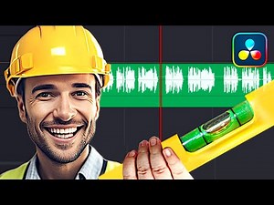 How to LEVEL AUDIO in DaVinci Resolve